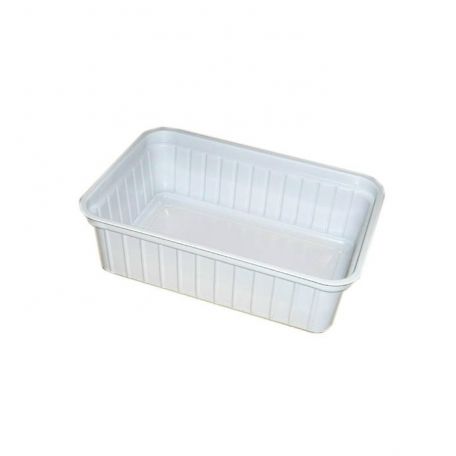 Műanyag mikrózható fehér variatál 1000ml (50db/csomag) PP