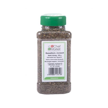 CM bazsalikom morzsolt 190g/1l