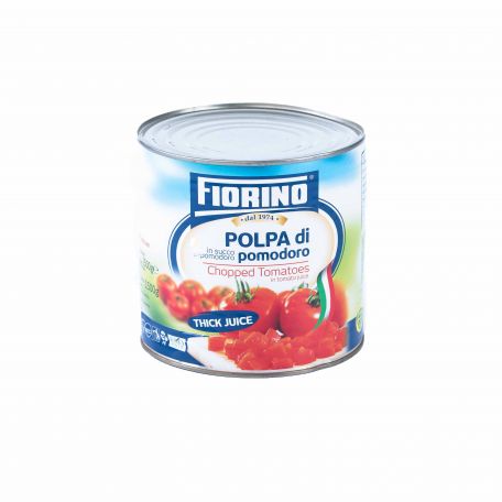 Fiorino paradicsom konzerv hámozott darabolt (olasz) 2500/1500g