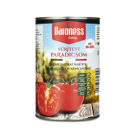 Baroness sűrített paradicsom 28-30% 4500g