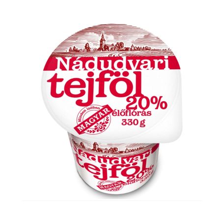 Nádudvari tejföl 20% 330g
