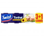 Twist tonhal törzs növényi olajban 3+1 4x80g