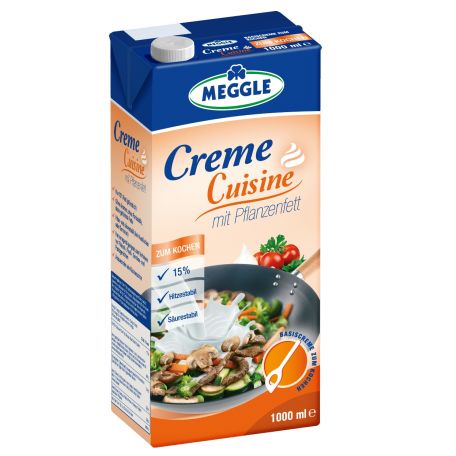 Meggle UHT növényi főzőkrém 15% 1l