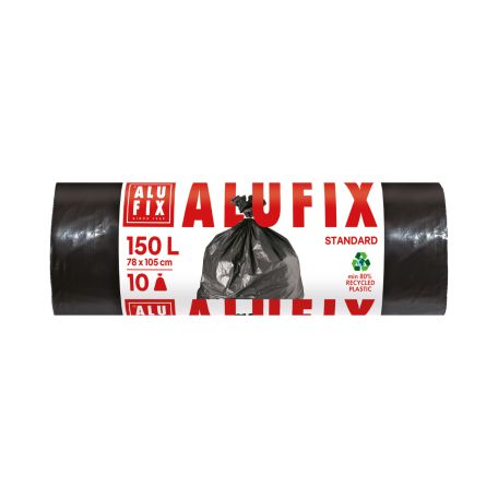 Alufix prémium szemeteszsák PE 150l/10db 34µ