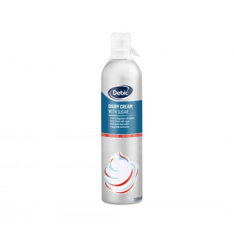 Debic UHT tejszínhab spray cukrozott 32% 700ml