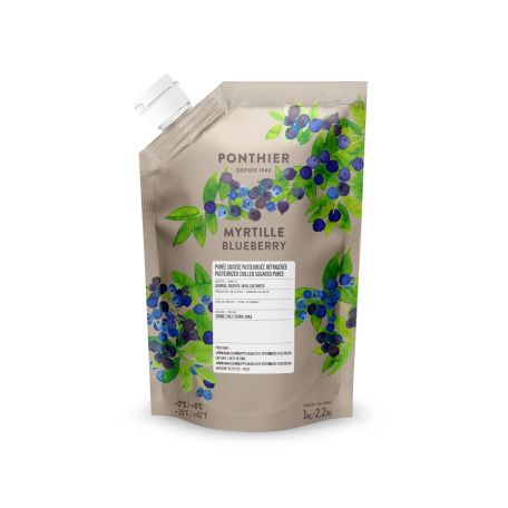 Ponthier áfonya gyümölcspüré 1kg