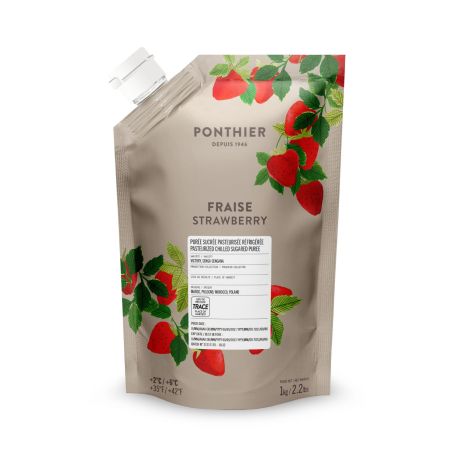 Ponthier eper gyümölcspüré 1kg