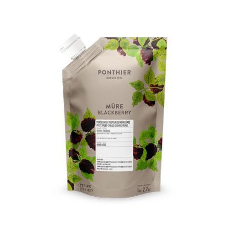 Ponthier fekete szeder gyümölcspüré 1kg