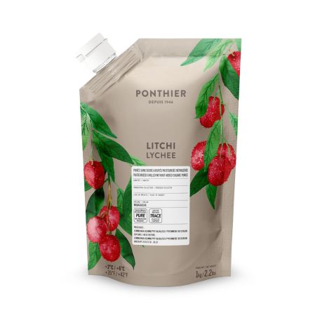 Ponthier licsi gyümölcspüré 1kg