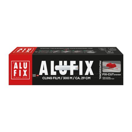 Alufix frissentartó fólia vágóéllel PVC 29cm/300m 8µ