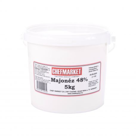 Majonéz vödrös 48% 5 kg
