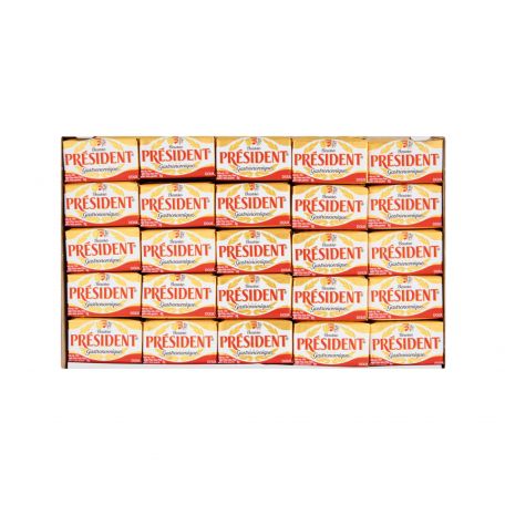 President minivaj 82% 8g 125 db/karton