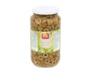 Zöld olívabogyó szeletelt 900/450g