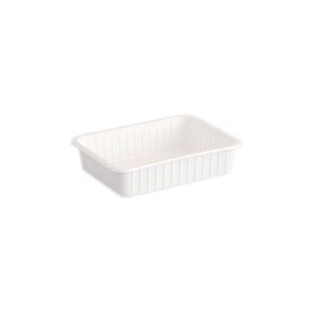 Műanyag mikrózható fehér variatál 500ml (50db/csomag) PP