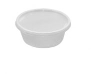 Műanyag mikrózható gulyástál tető víztiszta 500-750ml (50db/csomag) PP