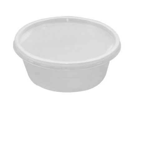 Műanyag mikrózható gulyástál tető víztiszta 500-750ml (50db/csomag) PP