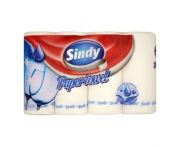 Sindy 2 rétegű papírtörlő 50lap (4tekercs/csomag)