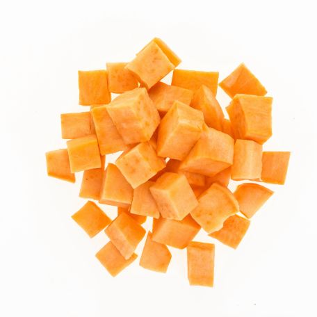 Édesburgonya kocka 15x15 tisztított 2kg