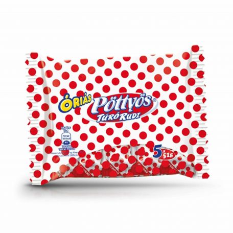 Pöttyös óriás túró rudi étbevonós 5x51g