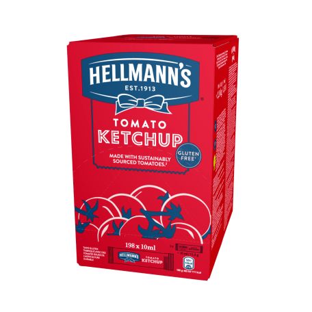 Hellmann's mini ketchup 198x10ml