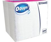 OOOPS! éttermi szalvéta 1 rétegű 16,5x16,5cm 600lap