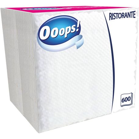 OOOPS! éttermi szalvéta 1 rétegű 16,5x16,5cm 600lap
