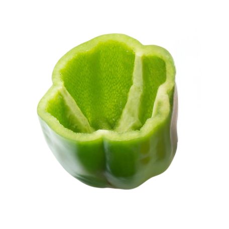 Zöld kaliforniai paprika mosott csumázott