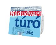 Nádudvari félzsíros tehéntúró 2,5kg