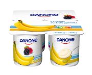 Danone Könnyű és Finom erdei-banán joghurt multipack 4x125g