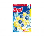 Bref power active juicy lemon wc illatosító 3x50g