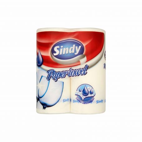 Sindy 2 rétegű papírtörlő 50 lap (2 tekercs/csomag)