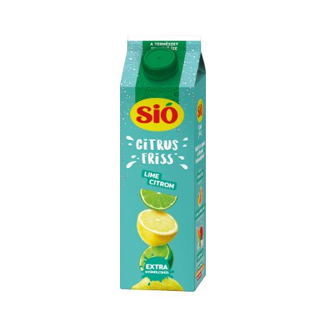 Sió Friss lime-citrom citrus üdítőital 1l