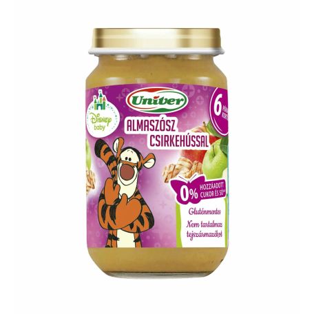 Univer bébiétel almaszósz csirkehússal 163g