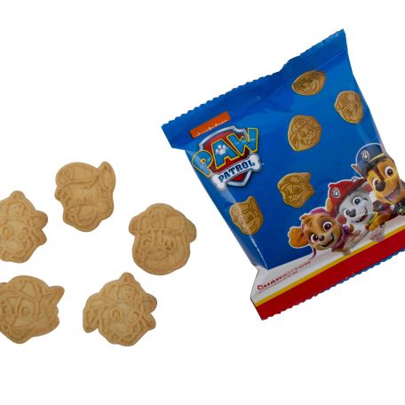 Paw Patrol character cookies 12x20g