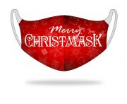 Kétrétegű textil szájmaszk christmask