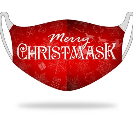 Kétrétegű textil szájmaszk christmask