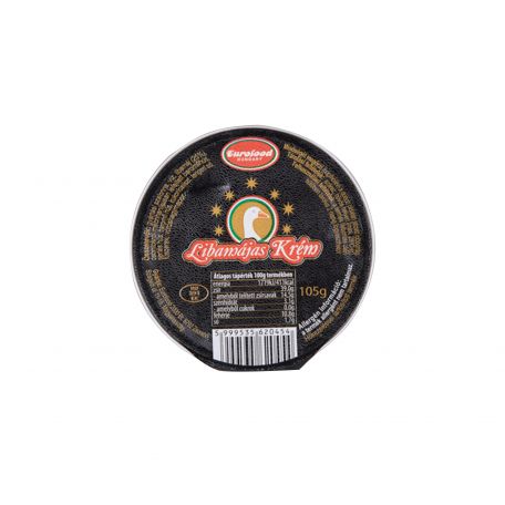 Eurofood liba pástétom konzerv 105g