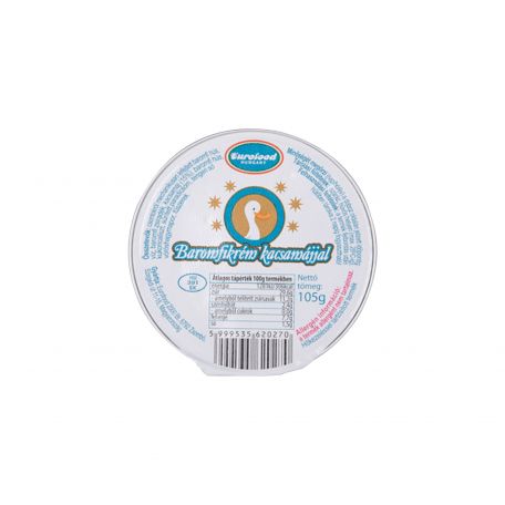 Eurofood baromfikrém kacsamájjal konzerv 105g