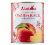 Őszibarack konzerv 2600/1500g