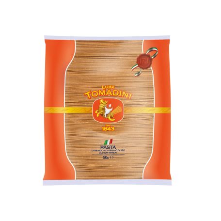 Tomadini teljes kiőrlésű spagetti tészta 5kg