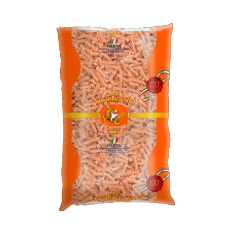 Tomadini teljes kiőrlésű fusilli tészta 5kg