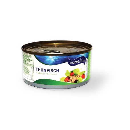 Excelsior aprított tonhal olajban 185/130g
