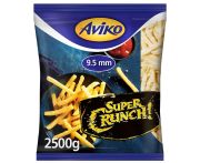 Aviko Super Crunch hasábburgonya ropogós bevonattal 9,5 mm gyorsfagyasztott 2,5kg