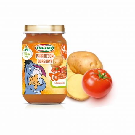 Univer bébiétel paradicsomos burgonya (4 hónapos kortól) 163g