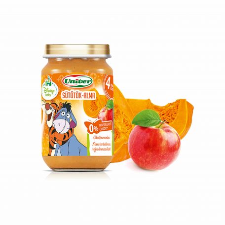 Univer bébidesszert sütőtök almával répával (4 hónapos kortól) 163g