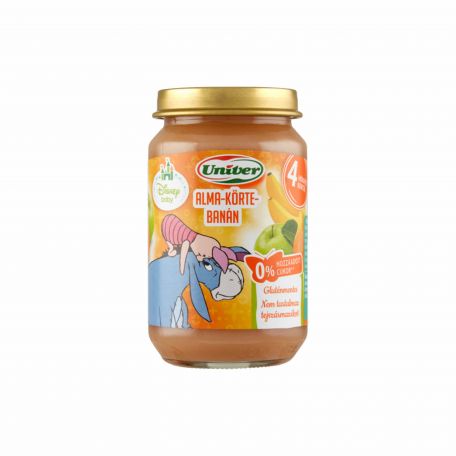 Univer bébidesszert alma-banán-körte (4 hónapos kortól) 163g