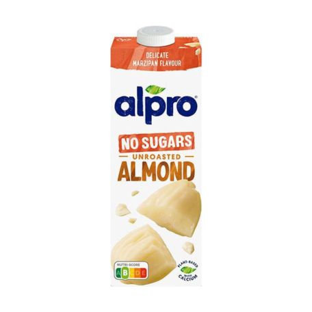 Alpro Cukormentes mandulaital, pörköletlen mandulából 1l
