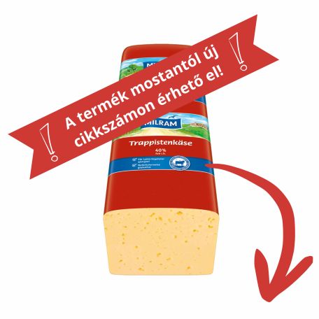 Milram laktózmentes trappista sajt 3kg
