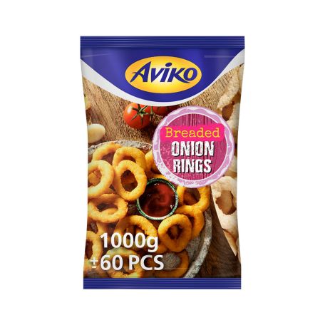 Aviko formázott hagymakarikák gyorsfagyasztott 1000g