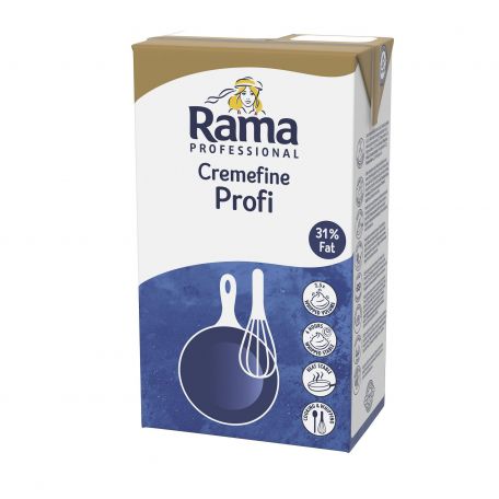 Rama UHT főzőkrém és habalap cukrozatlan 31% 1l